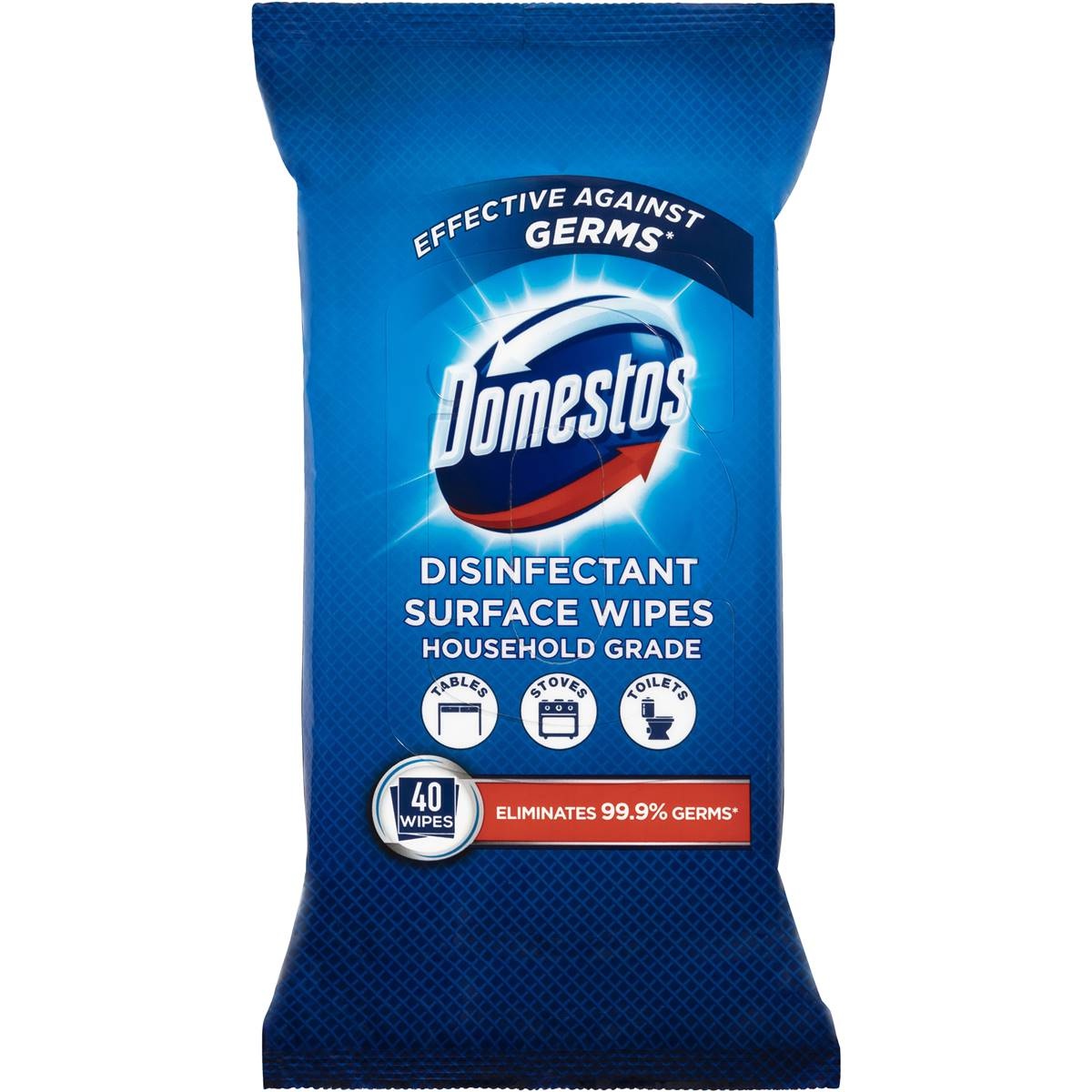 Domestos Disinfecting Surface Wipes 80Pcs - DOMESTOS - Cleaning Consumables - in Sri Lanka