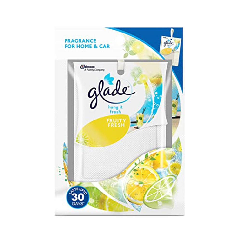 Glade Air Freshener Hang It Fresh Fruity 8G - GLADE - Cleaning Consumables - in Sri Lanka