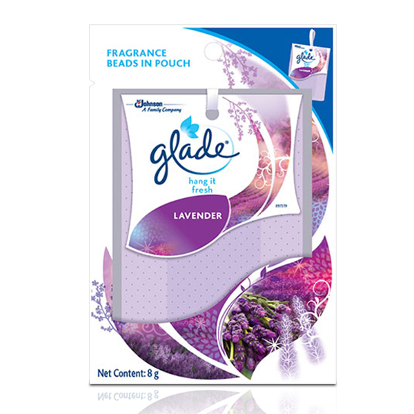 Glade Air Freshener Hang It Fresh Lavender 8G - GLADE - Cleaning Consumables - in Sri Lanka