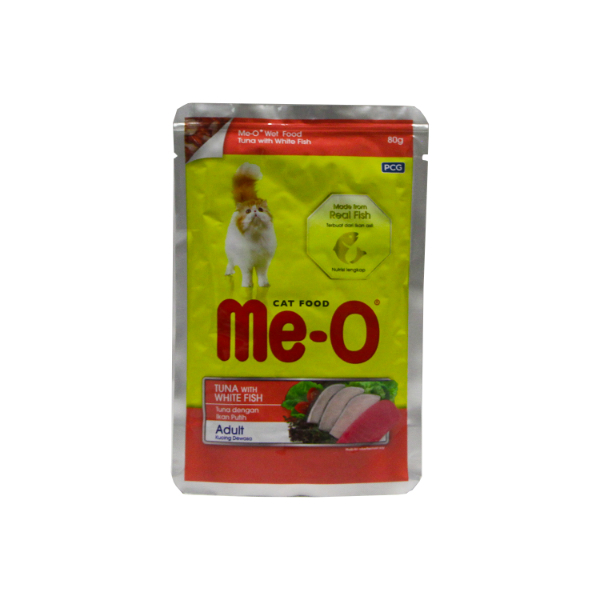 Me-O Tuna And Whitefish Cat Food Pouch 80G - ME-O - Pet Care - in Sri Lanka