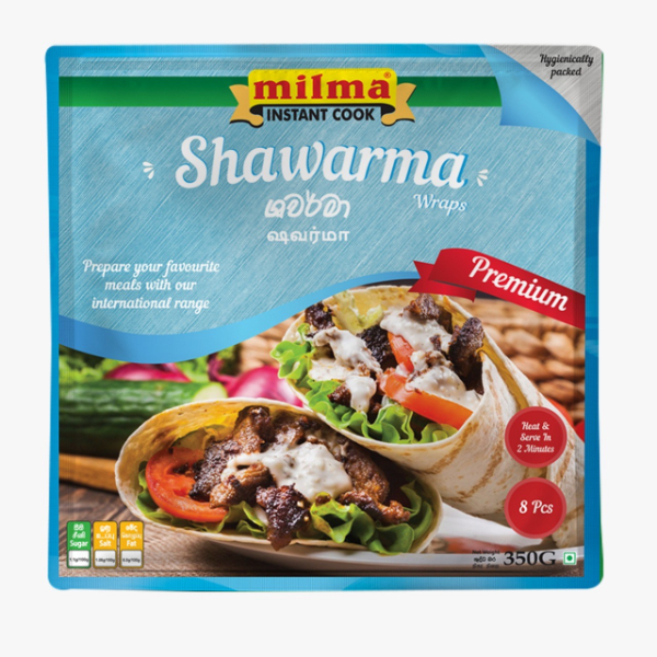 Milma Instant Shawarma 350G - MILMA - Frozen Rtc Snacks - in Sri Lanka