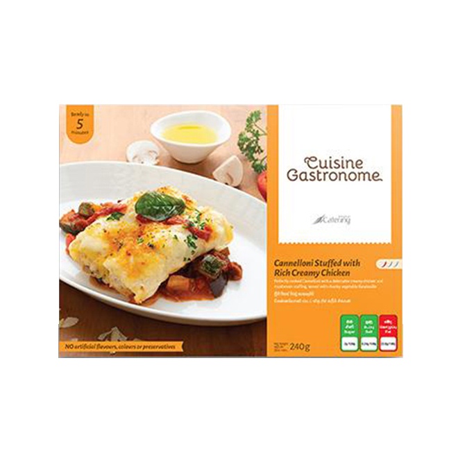 Cuisine Gastronome Cannelloni Stuffed With Rich Creamy Chicken 240G - CUISINE - Frozen Ready To Eat Meals - in Sri Lanka