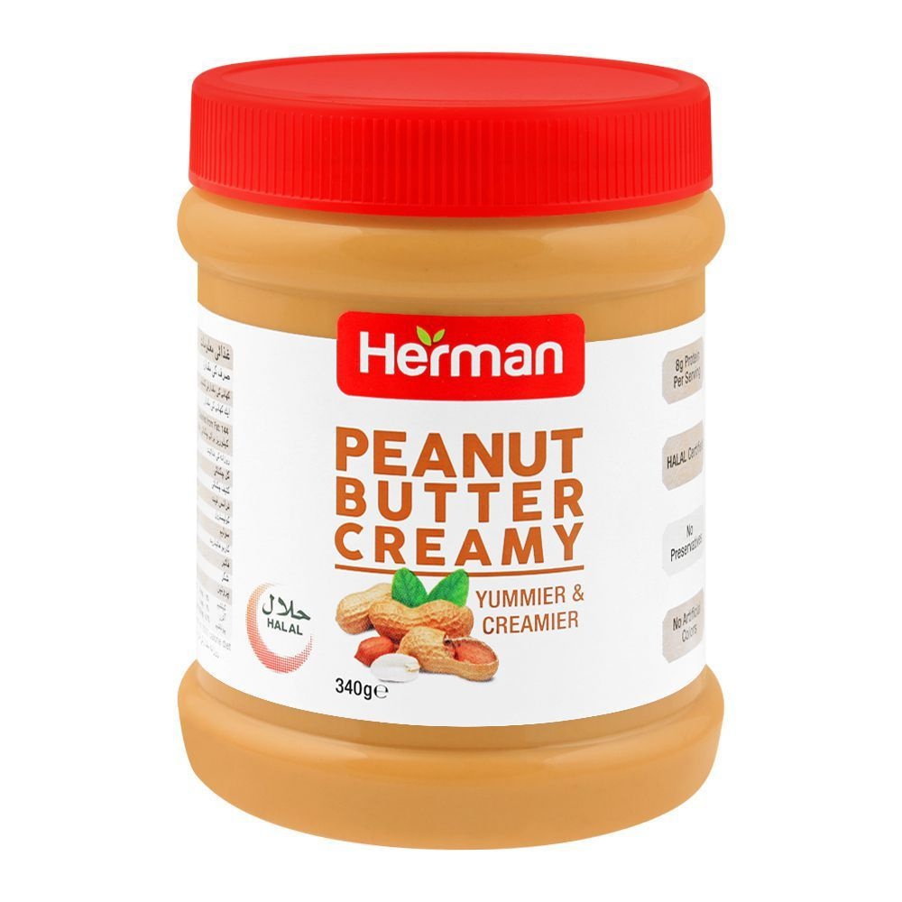 Herman Peanut Butter Spread Creamy 340G - HERMAN - Spreads - in Sri Lanka