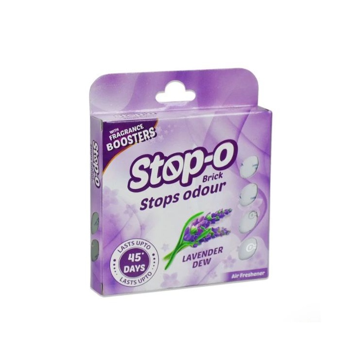 Stop-O Brick Air Freshener Lavender 50G - STOP-O - Cleaning Consumables - in Sri Lanka
