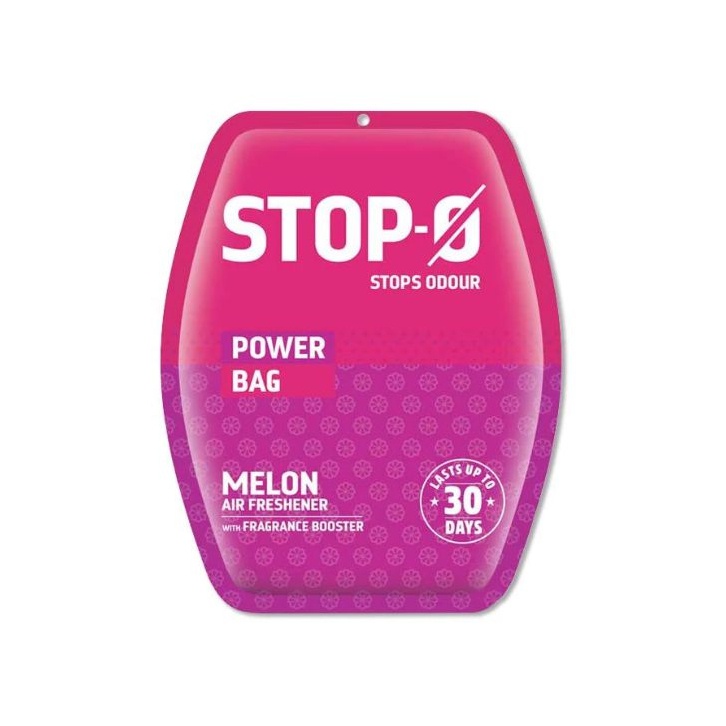 Stop-O Power Bag Air Freshener Melon 10G - STOP-O - Cleaning Consumables - in Sri Lanka