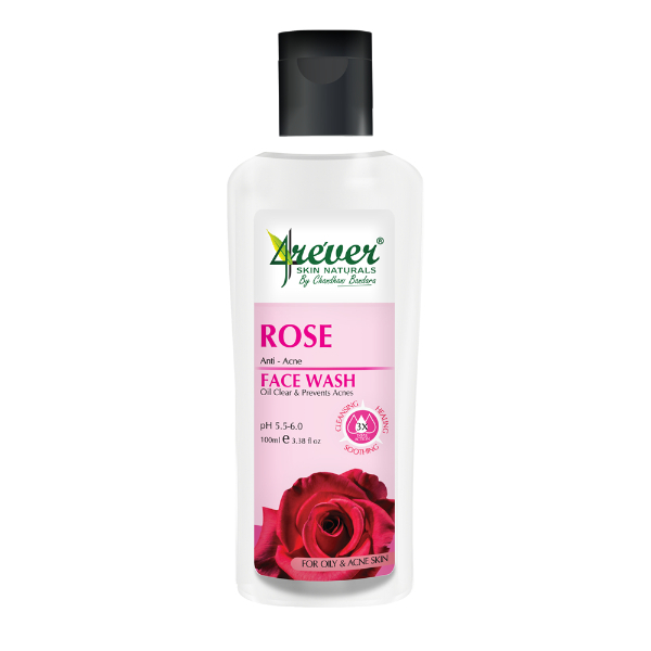 4Ever Face Wash Rose Anti Acne 100Ml - 4EVER - Facial Care - in Sri Lanka