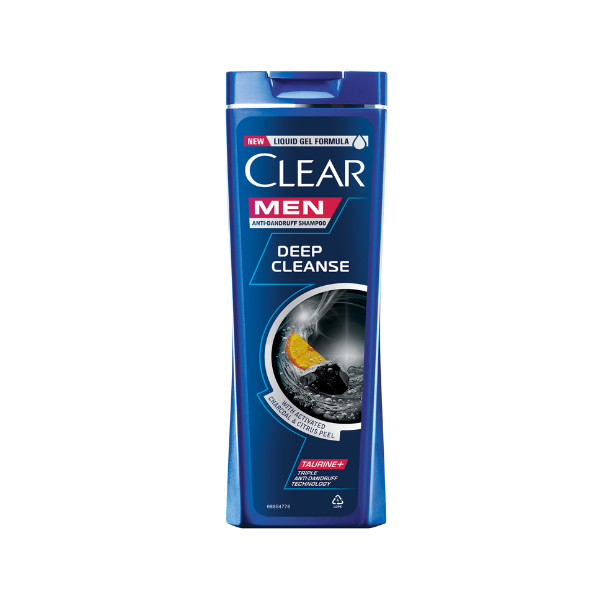 Clear Men Shampoo Deep Cleanse With Charcoal 180Ml - CLEAR - Toiletries Men - in Sri Lanka