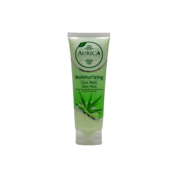 Aurica Face Wash Moisturizing Aloe-Vera 100Ml - AURICA - Facial Care - in Sri Lanka