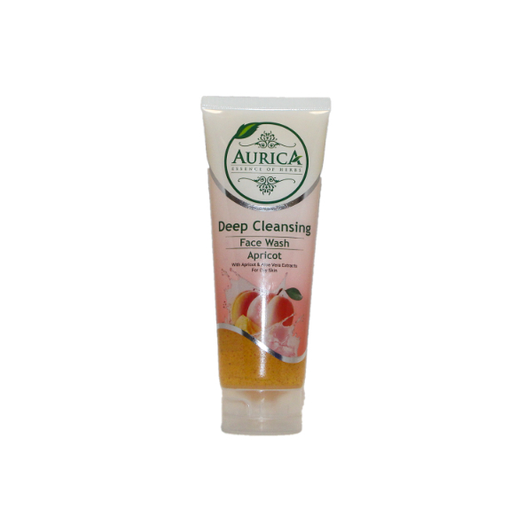 Aurica Face Wash Deep Cleansing Apricot 100Ml - AURICA - Facial Care - in Sri Lanka