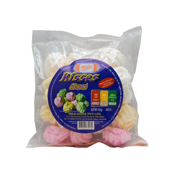Mikee Kisses 60G - MIKEE - Confectionary - in Sri Lanka