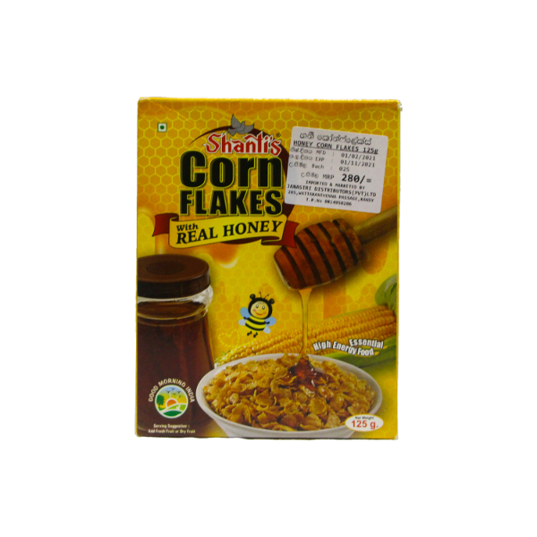 Shanti'S Honey Corn Flakes 125G - Shanti's - Cereals - in Sri Lanka