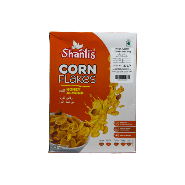 Shanti'S Honey Almond Corn Flakes 375G - Shanti's - Cereals - in Sri Lanka