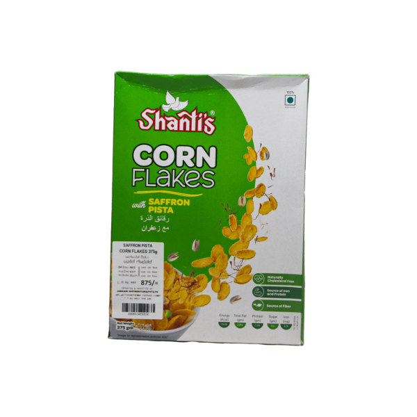 Shanti'S Saffron Pista Corn Flakes 375G - Shanti's - Cereals - in Sri Lanka