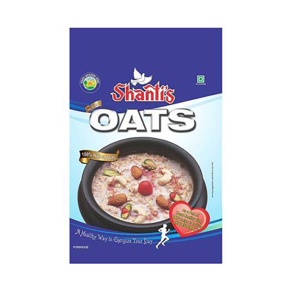 Shanti'S Oats Flakes Pouch 500G - Shanti's - Cereals - in Sri Lanka