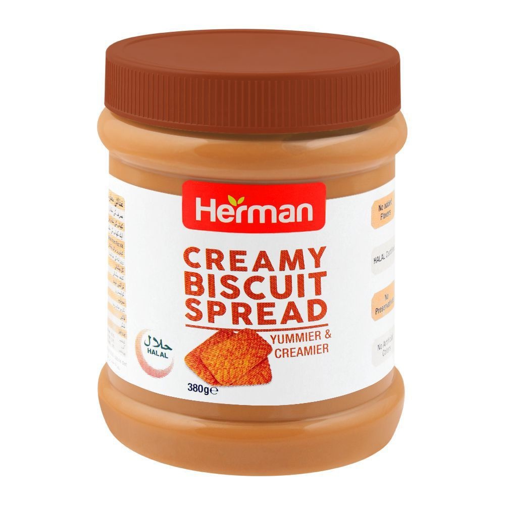 Herman Biscuit Spread Creamy 380G - HERMAN - Spreads - in Sri Lanka
