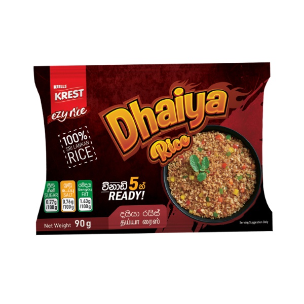 Keells Krest Ezy Rice Dhaiya Rice 90G - Keells - Noodles - in Sri Lanka