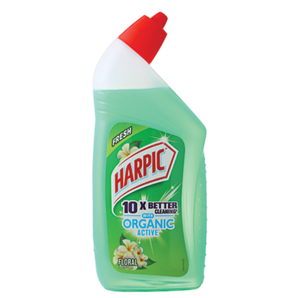 Harpic Organic Active Toilet Bowl Cleaner Floral 500Ml - HARPIC - Cleaning Consumables - in Sri Lanka