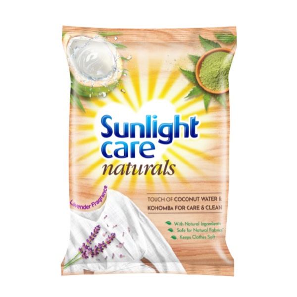 Sunlight Care Naturals Detergent Powder Lavender 200G - SUNLIGHT - Laundry - in Sri Lanka