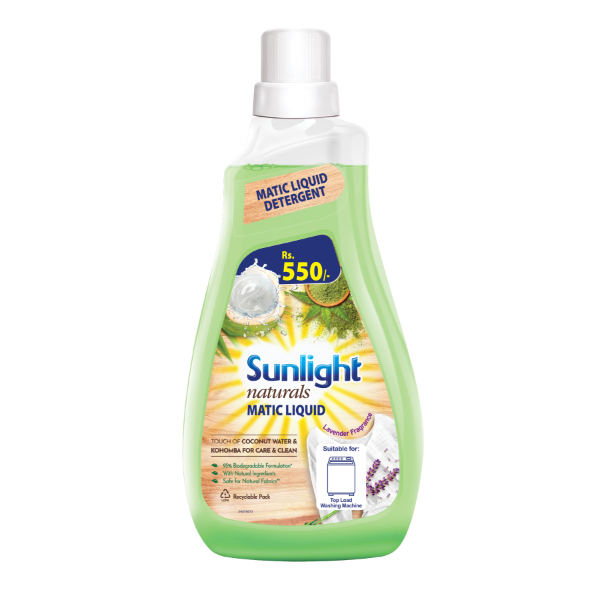 Sunlight Care Naturals Lavender Laundry Liquid 1L - SUNLIGHT - Laundry - in Sri Lanka