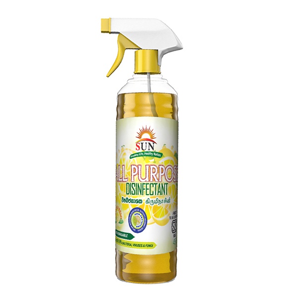 Sun Surface Disinfectant Spray Lemon 450Ml - Sun Surface - Cleaning Consumables - in Sri Lanka