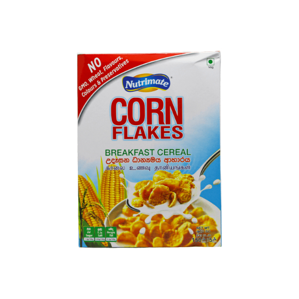 Nutrimate Corn Flakes Cereal 150G - NUTRIMATE - Cereals - in Sri Lanka