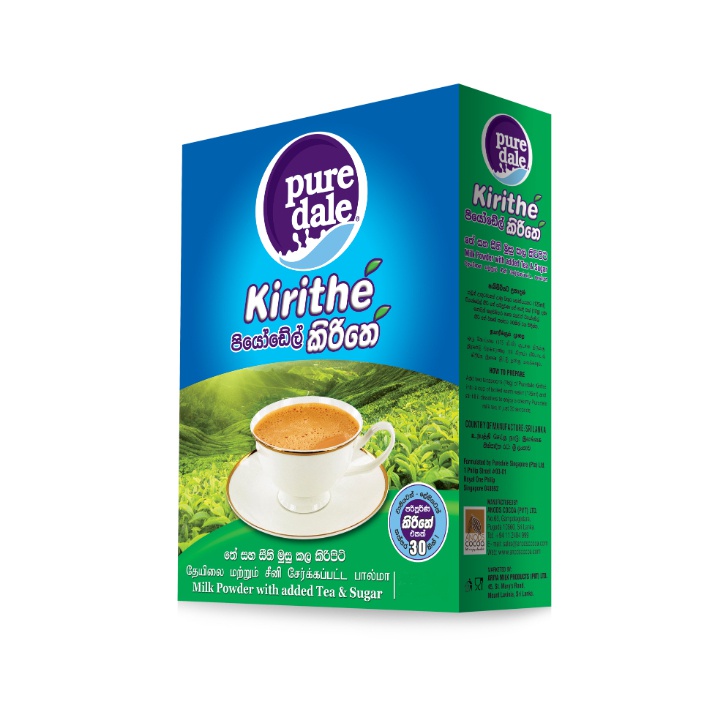 Pure Dale Milk Powder With Added Tea & Sugar 400G - Pure Dale - Milk Foods - in Sri Lanka