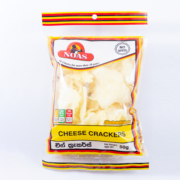 Noas Cheese Crackers 50G - NOAS - Snacks - in Sri Lanka