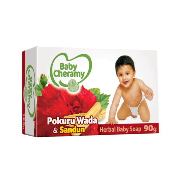 Baby Cheramy Soap Pokuru Wada And Sandun 90G - BABY CHERAMY - Baby Need - in Sri Lanka