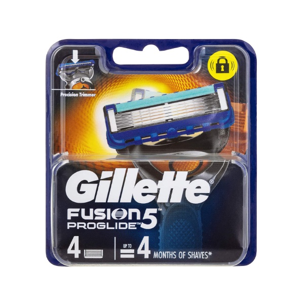 Gillette Fusion Catridge Proglide 4Pcs - GILLETTE - Toiletries Men - in Sri Lanka