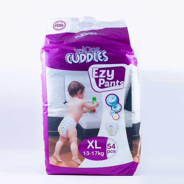 Velona Cuddles Ezy Pant Extra Large 54Pcs - VELONA - Baby Need - in Sri Lanka