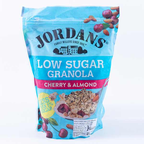 Jordans Low Sugar Granola Cherry And Almond 500G - JORDANS - Cereals - in Sri Lanka