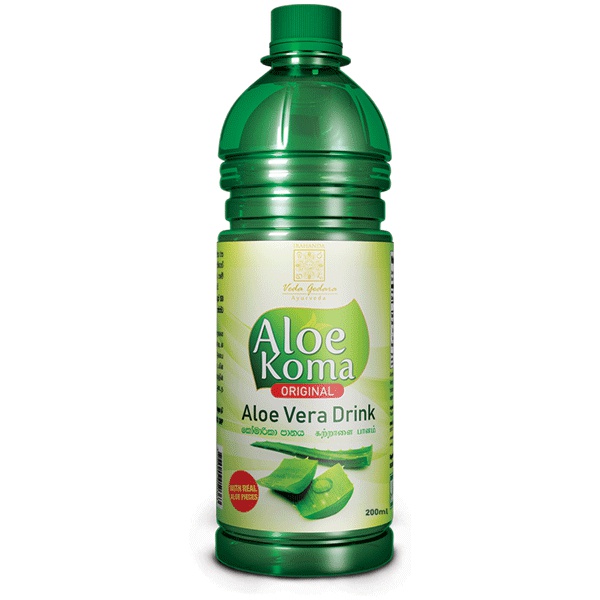Aloe Koma Aloe Vera Drink 200Ml - ALOE KOMA - Rtd Single Consumption - in Sri Lanka
