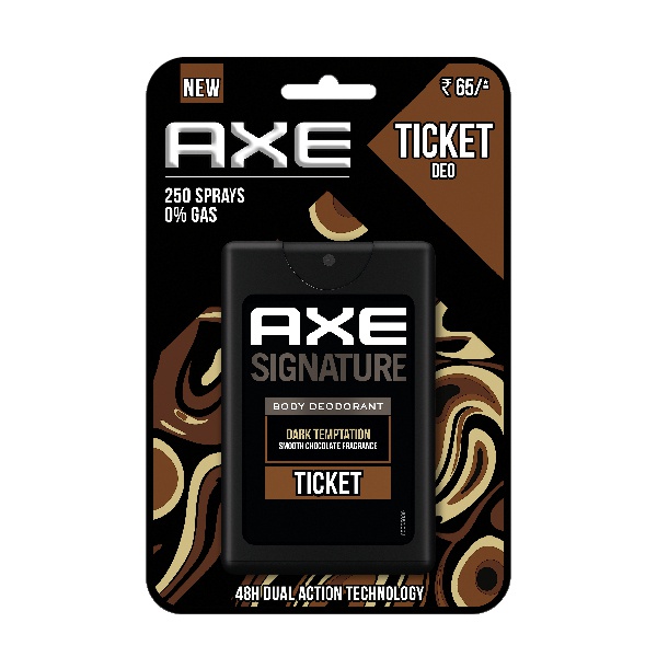 Axe Signature Body Perfume Dark Temptation Ticket Pack 17Ml - AXE - Toiletries Men - in Sri Lanka