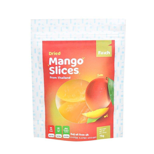 Finch Sweet Dried Mango Slices 75G - FINCH - Snacks - in Sri Lanka