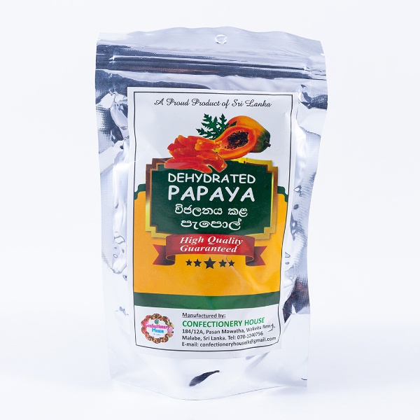 Confectionery House Dehydrated Papaya 100G - Confectionery House - Snacks - in Sri Lanka
