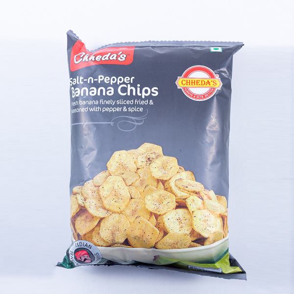 Chheda'S Banana Chips Salt N Pepper 170G - CHHEDA'S - Snacks - in Sri Lanka