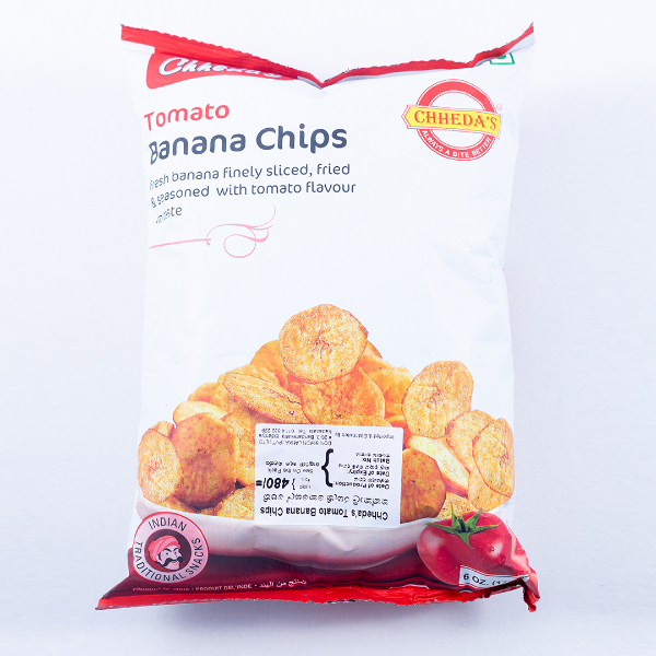 Chheda'S Banana Chips Tomato 170G - CHHEDA'S - Snacks - in Sri Lanka