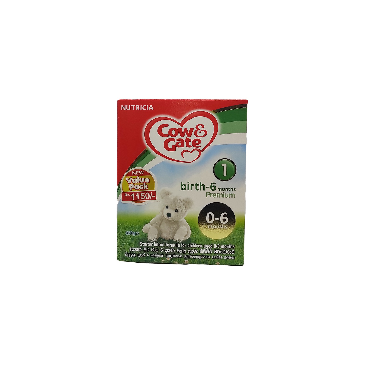 Cow&Gate Infant Milk Formula Premium 0-6Months 350G - COW&GATE - Baby Food - in Sri Lanka