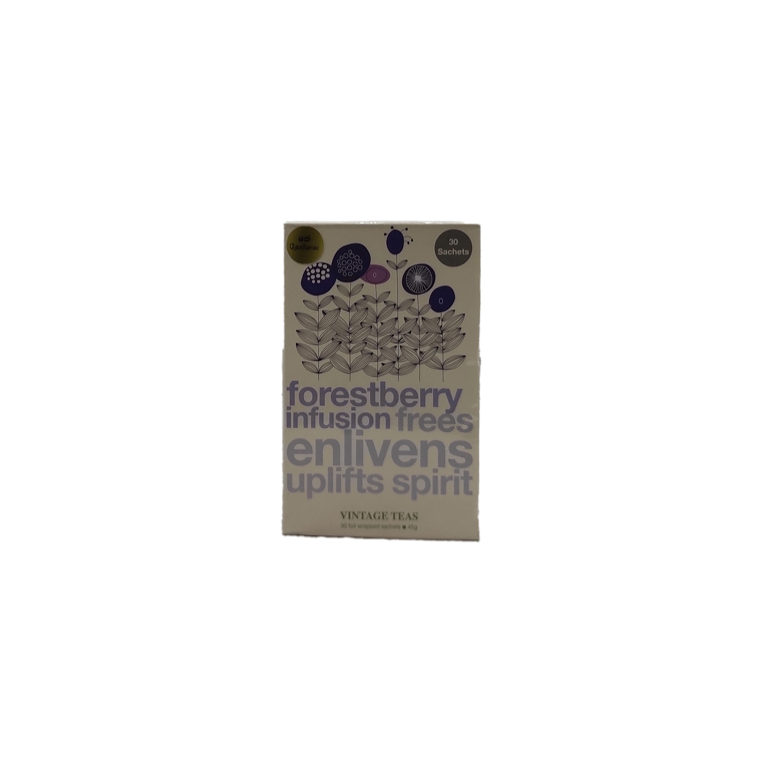 Vintage Forestberry Infusion Frees Enlivens Uplifts Spirit Tea 30S 45G ...
