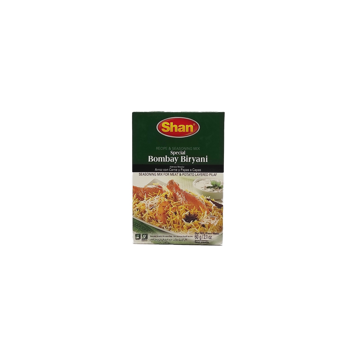 Shan Bombay Biriyani 60G - SHAN - Seasoning - in Sri Lanka