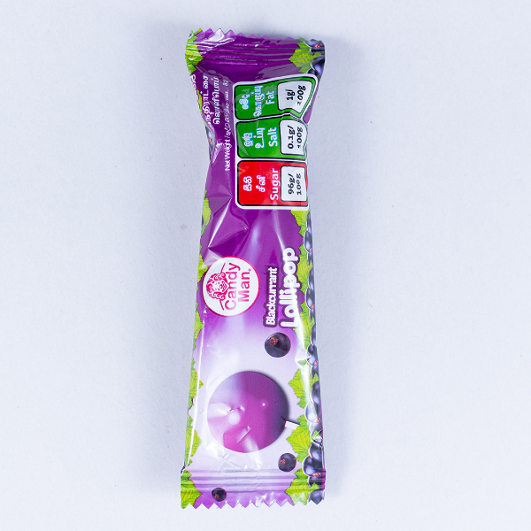 Candy Man Blackcurrent Lollipop 8G - CANDY MAN - Confectionary - in Sri Lanka