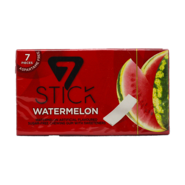 7 Sticks Sugar Free Chewing Gum Watermelon 14.5G - 7 STICKS - Confectionary - in Sri Lanka