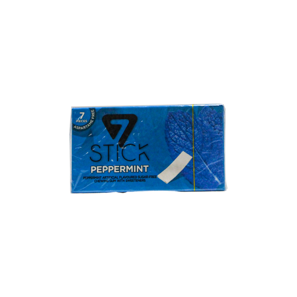 7 Sticks Sugar Free Chewing Gum Peppermint 14.5G - 7 STICKS - Confectionary - in Sri Lanka