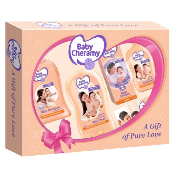 Baby Cheramy Gift Pack Pink 1Pcs - BABY CHERAMY - Baby Need - in Sri Lanka