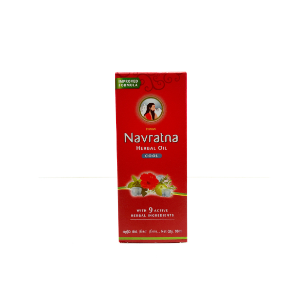Himani Navaratna Herbal Oil Cool 90Ml - EMAMI - Hair Care - in Sri Lanka
