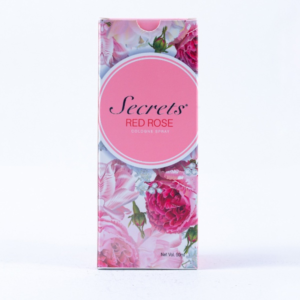Secrets Cologne Spray Rose 50Ml - SECRETS - Female Fragrances - in Sri Lanka