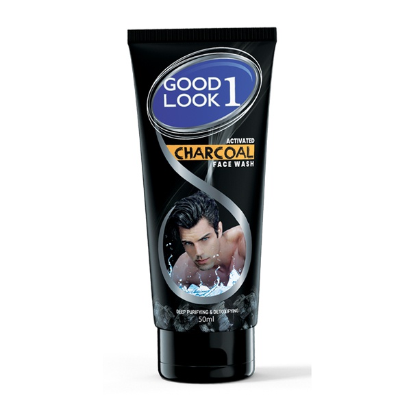 Good Look Face Wash Activated Charcoal 50G - GOOD LOOK - Toiletries Men - in Sri Lanka