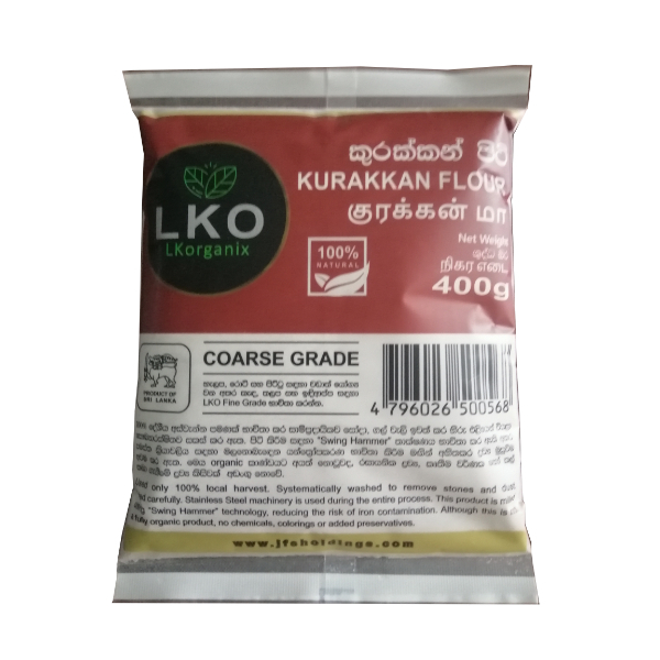Lko Kurakkan Flour 400G - LK ORGANIX - Dessert & Baking - in Sri Lanka