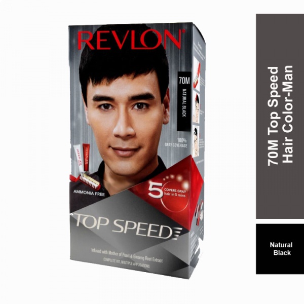 Revlon Hair Colors Top Speed Men Black 40Ml - REVLON - Toiletries Men - in Sri Lanka
