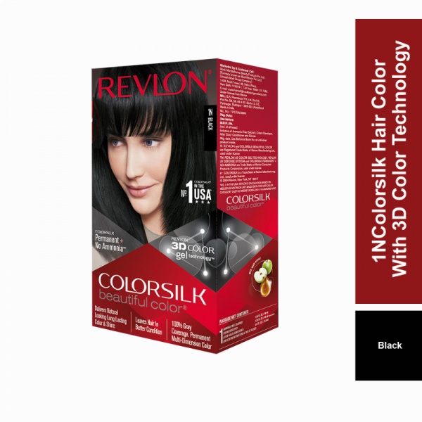 Revlon Hair Colors Colorsilk Black 40Ml - REVLON - Hair Care - in Sri Lanka